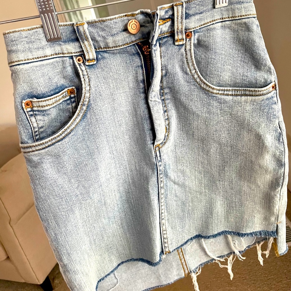 Aritzia Wilfred Free denim skirt xs